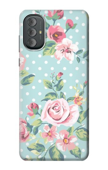 S3494 Vintage Rose Polka Dot Case For Motorola Moto G Power 2022, G Play 2023
