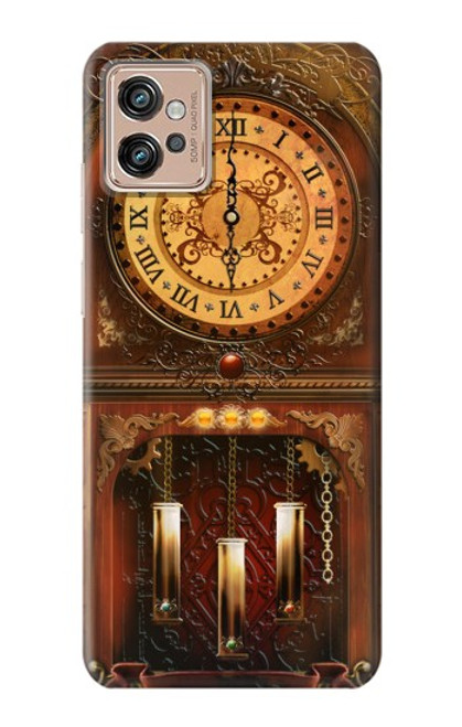 S3174 Grandfather Clock Case For Motorola Moto G32