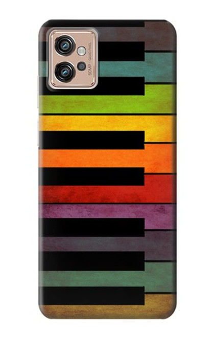 S3451 Colorful Piano Case For Motorola Moto G32