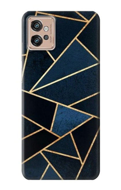 S3479 Navy Blue Graphic Art Case For Motorola Moto G32