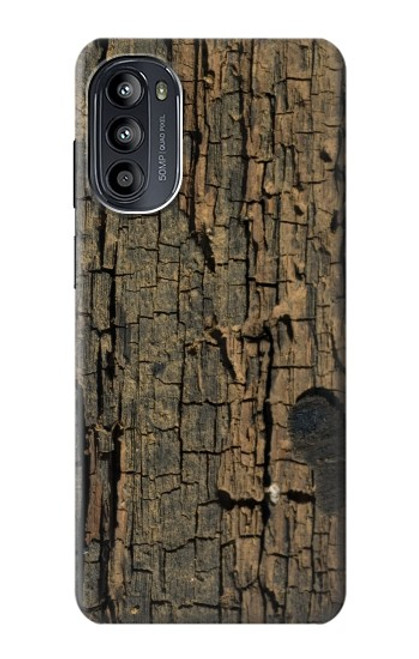 S0598 Wood Graphic Printed Case For Motorola Moto G52, G82 5G