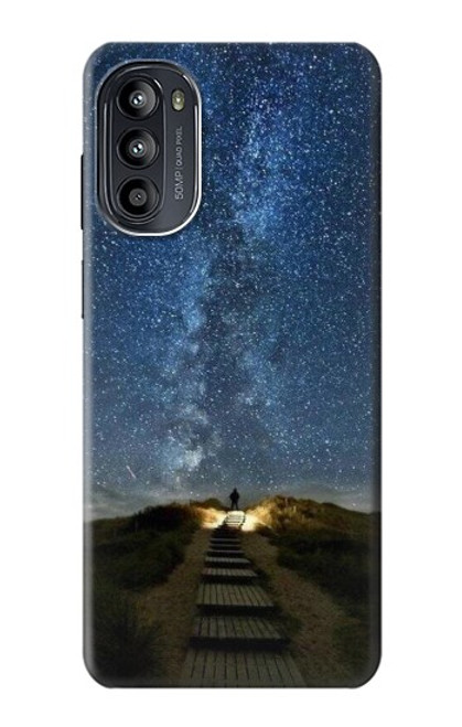 S0734 Stairway to Heaven Iceland Case For Motorola Moto G52, G82 5G