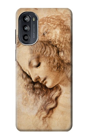 S1045 Leonardo da Vinci Woman's Head Case For Motorola Moto G52, G82 5G