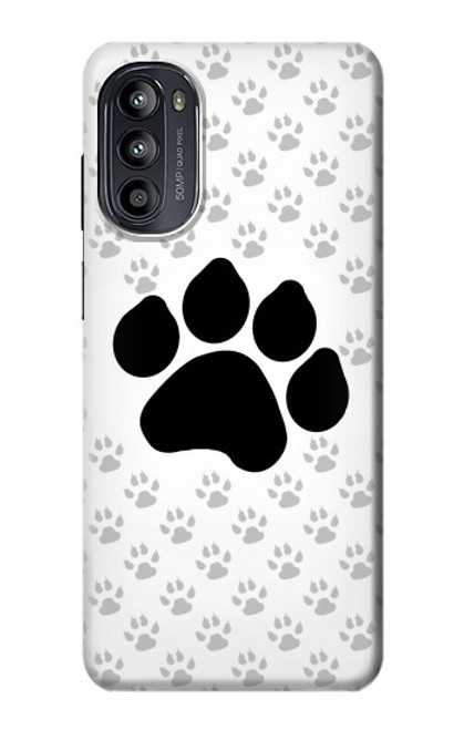 S2355 Paw Foot Print Case For Motorola Moto G52, G82 5G