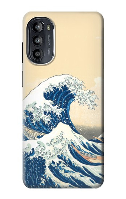 S2790 Hokusai Under The Wave off Kanagawa Case For Motorola Moto G52, G82 5G