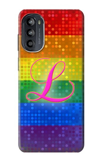 S2900 Rainbow LGBT Lesbian Pride Flag Case For Motorola Moto G52, G82 5G