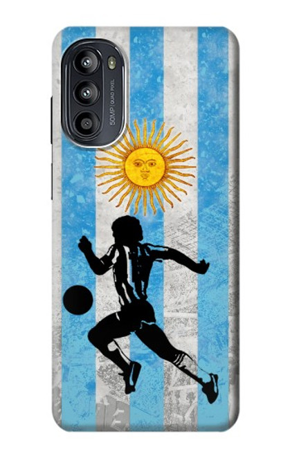 S2977 Argentina Football Soccer Case For Motorola Moto G52, G82 5G