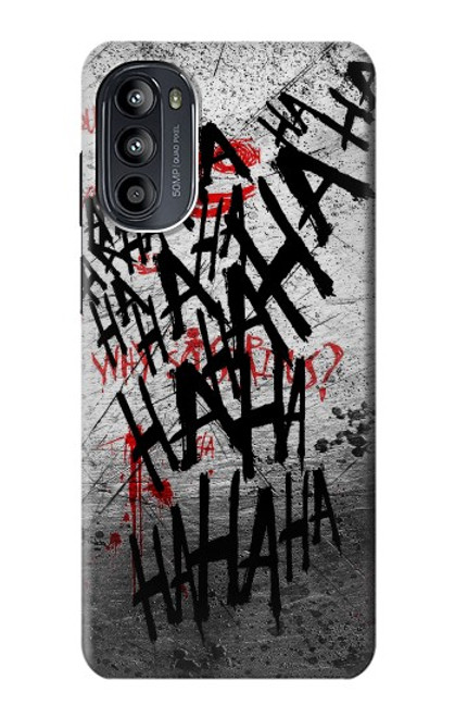 S3073 Joker Hahaha Blood Splash Case For Motorola Moto G52, G82 5G