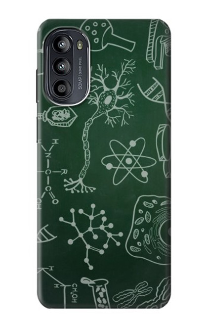 S3211 Science Green Board Case For Motorola Moto G52, G82 5G