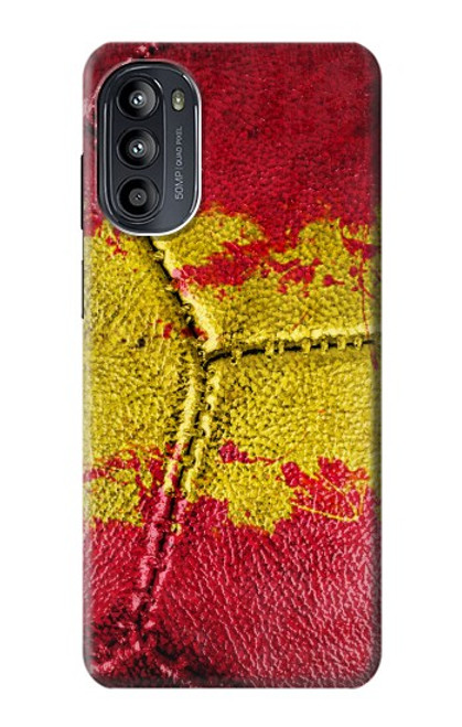 S3315 Spain Flag Vintage Football Graphic Case For Motorola Moto G52, G82 5G