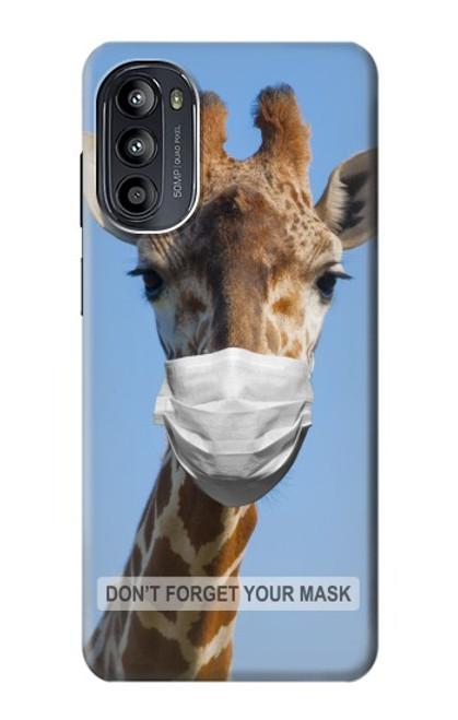 S3806 Funny Giraffe Case For Motorola Moto G52, G82 5G