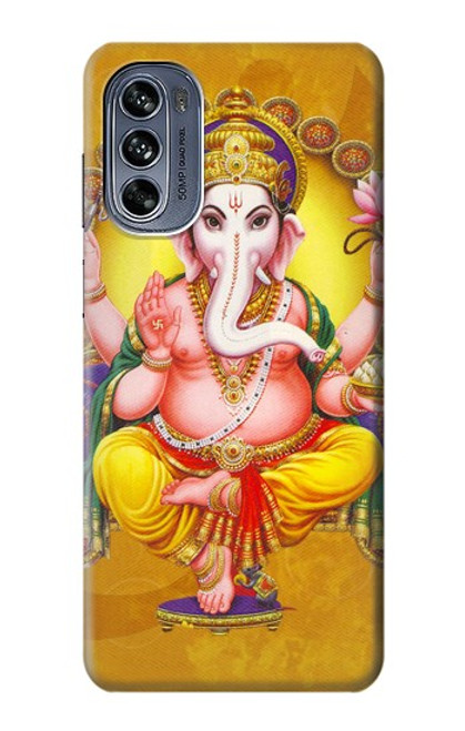S0896 Lord Ganesh Hindu God Case For Motorola Moto G62 5G