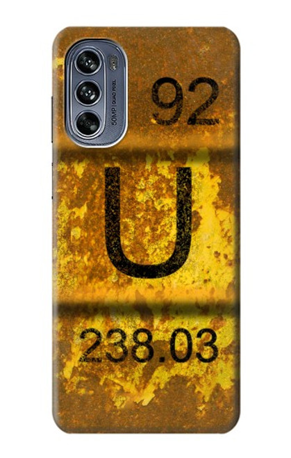S2447 Nuclear Old Rusty Uranium Waste Barrel Case For Motorola Moto G62 5G