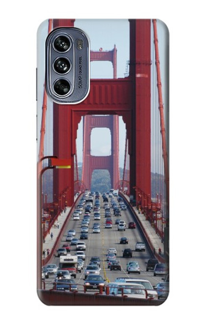 S2637 Golden Gate Bridge Case For Motorola Moto G62 5G