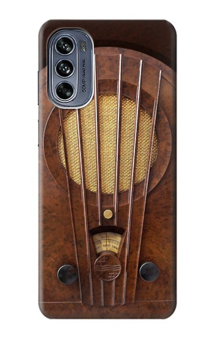 S2655 Vintage Bakelite Deco Radio Case For Motorola Moto G62 5G