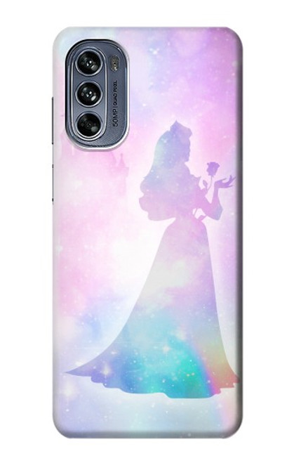 S2992 Princess Pastel Silhouette Case For Motorola Moto G62 5G