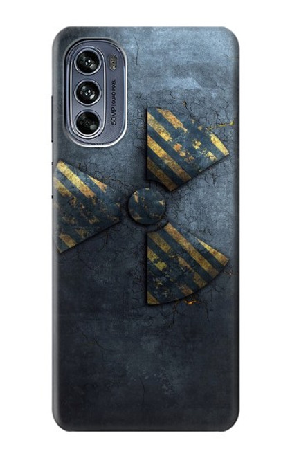 S3438 Danger Radioactive Case For Motorola Moto G62 5G