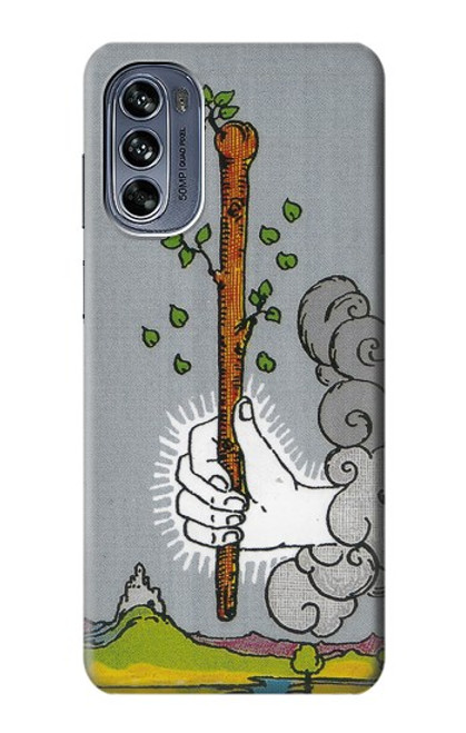 S3723 Tarot Card Age of Wands Case For Motorola Moto G62 5G