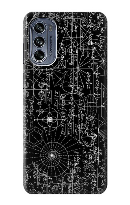 S3808 Mathematics Blackboard Case For Motorola Moto G62 5G