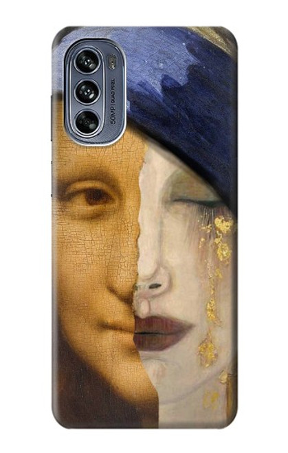 S3853 Mona Lisa Gustav Klimt Vermeer Case For Motorola Moto G62 5G