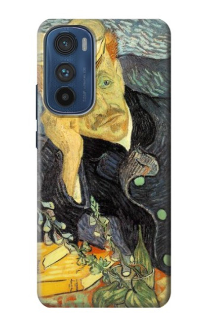 S0212 Van Gogh Portrait of Dr. Gachet Case For Motorola Edge 30