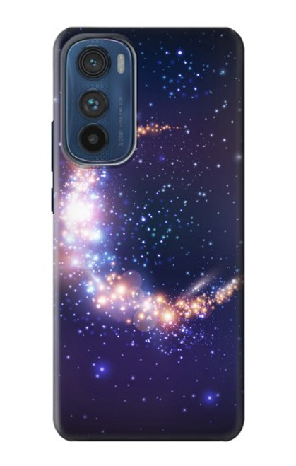 S3324 Crescent Moon Galaxy Case For Motorola Edge 30