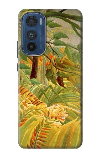 S3344 Henri Rousseau Tiger in a Tropical Storm Case For Motorola Edge 30