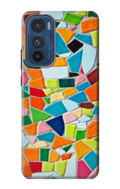 S3391 Abstract Art Mosaic Tiles Graphic Case For Motorola Edge 30