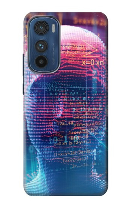 S3800 Digital Human Face Case For Motorola Edge 30