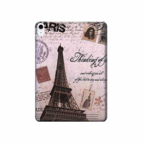 S2211 Paris Postcard Eiffel Tower Hard Case For iPad 10.9 (2025,2022)