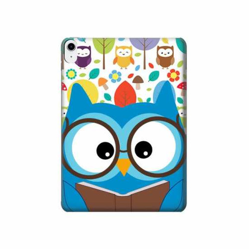 S2521 Cute Nerd Owl Cartoon Hard Case For iPad 10.9 (2022)