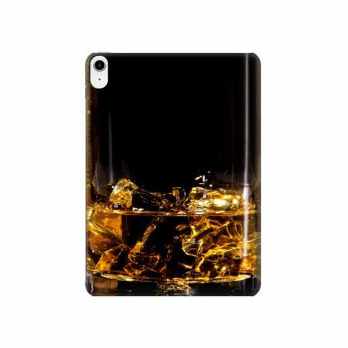 S2742 Ice Whiskey Whisky Glass Hard Case For iPad 10.9 (2022)