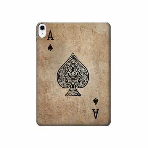 S2928 Vintage Spades Ace Card Hard Case For iPad 10.9 (2022)