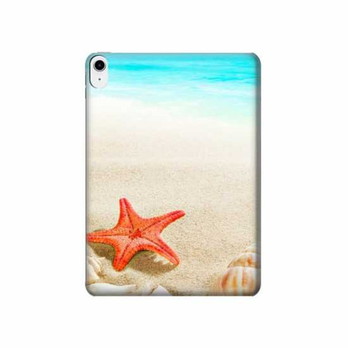 S3212 Sea Shells Starfish Beach Hard Case For iPad 10.9 (2022)