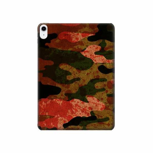 S3393 Camouflage Blood Splatter Hard Case For iPad 10.9 (2022)