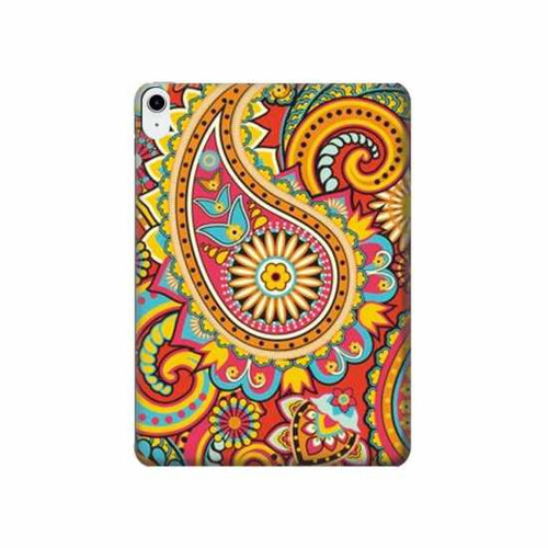 S3402 Floral Paisley Pattern Seamless Hard Case For iPad 10.9 (2022)