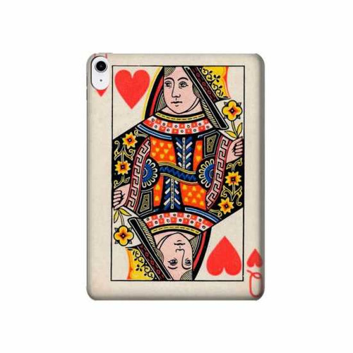 S3429 Queen Hearts Card Hard Case For iPad 10.9 (2022)