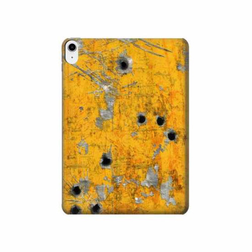 S3528 Bullet Rusting Yellow Metal Hard Case For iPad 10.9 (2022)