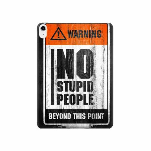 S3704 No Stupid People Hard Case For iPad 10.9 (2022)