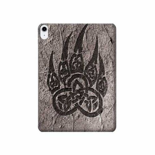 S3832 Viking Norse Bear Paw Berserkers Rock Hard Case For iPad 10.9 (2022)