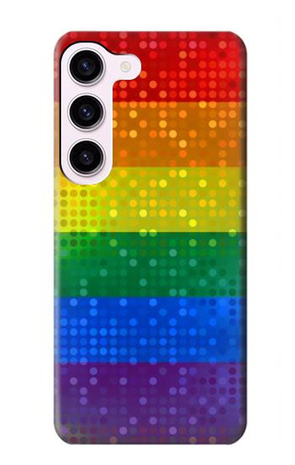 S2683 Rainbow LGBT Pride Flag Case For Samsung Galaxy S23