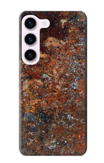 S2714 Rust Steel Texture Graphic Printed Case For Samsung Galaxy S23