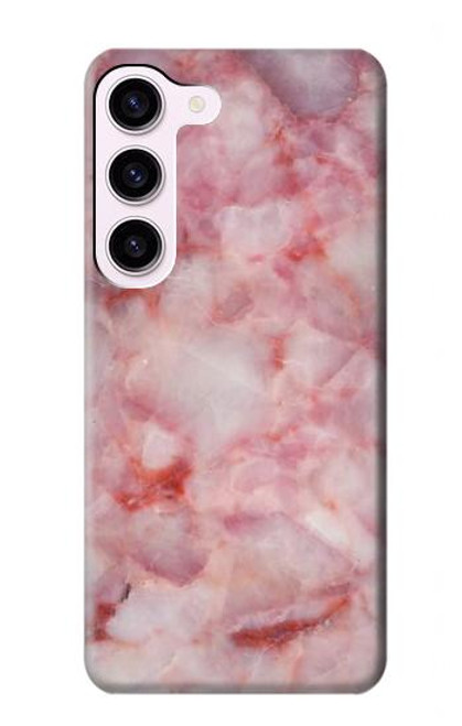 S2843 Pink Marble Texture Case For Samsung Galaxy S23