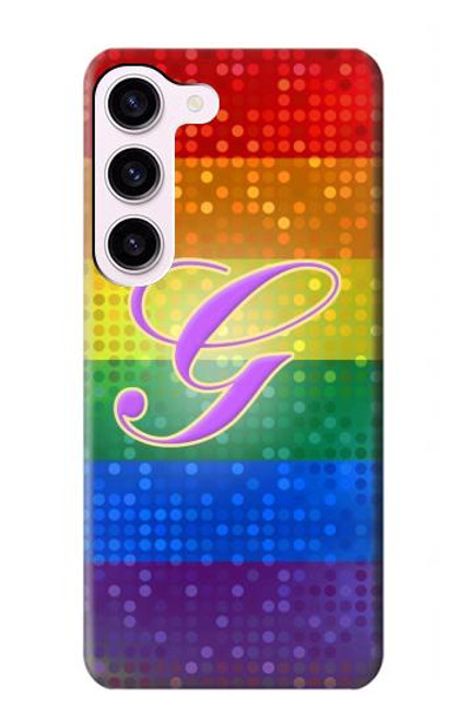 S2899 Rainbow LGBT Gay Pride Flag Case For Samsung Galaxy S23