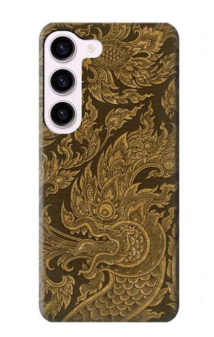 S3382 Thai Art Naga Case For Samsung Galaxy S23