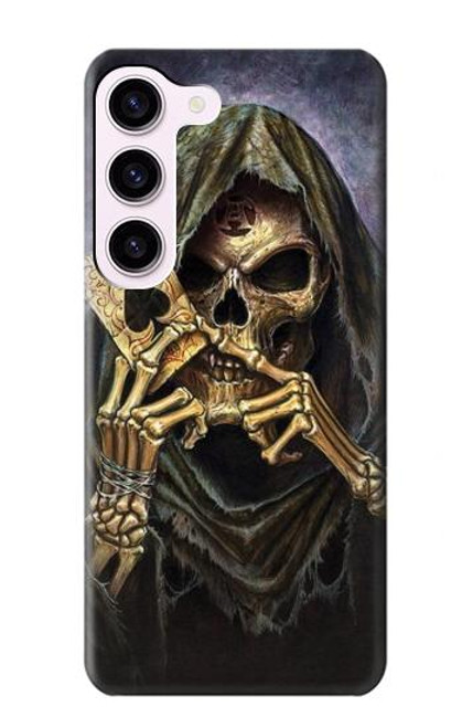 S3594 Grim Reaper Wins Poker Case For Samsung Galaxy S23