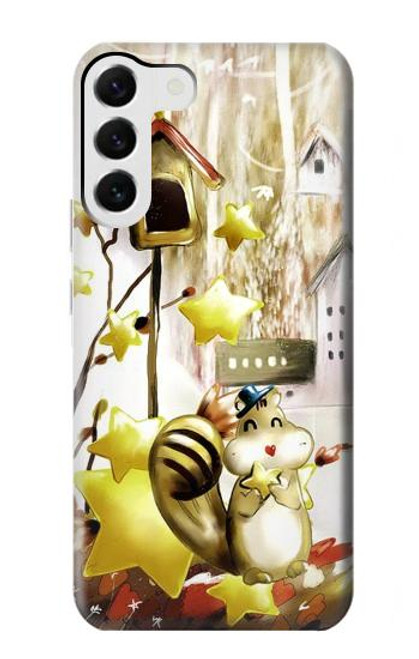 S0109 Cute Squirrel Cartoon Case For Samsung Galaxy S23 Plus