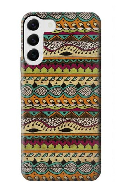 S2860 Aztec Boho Hippie Pattern Case For Samsung Galaxy S23 Plus