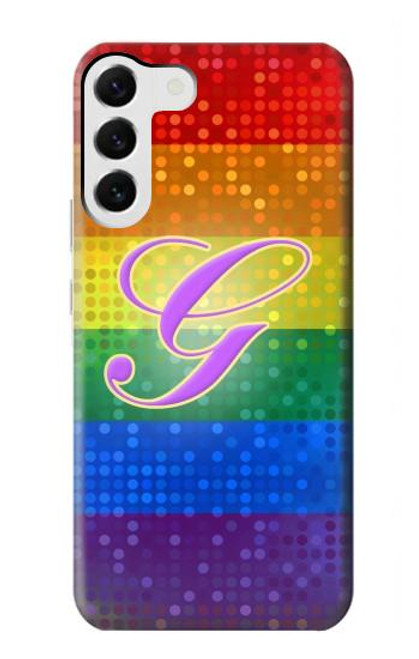 S2899 Rainbow LGBT Gay Pride Flag Case For Samsung Galaxy S23 Plus