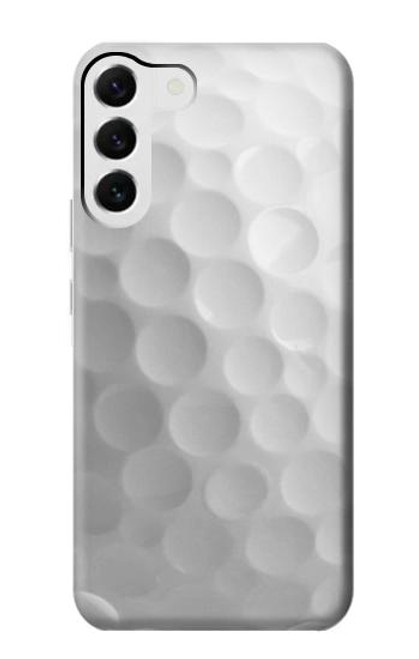 S2960 White Golf Ball Case For Samsung Galaxy S23 Plus